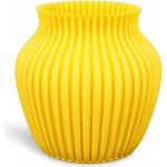 3D Curve váza, Ø 21 cm, výška 20 cm, různé barvy Barva květináče: Citrónově žlutá – Hledejceny.cz
