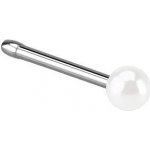 Šperky4U piercing do nosu do nosu perlička N01048WH – Zboží Dáma
