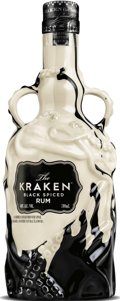 The Kraken Black Spiced White Bottle 40% 0,7 l (holá láhev)