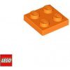 LEGO® doplněk LEGO® 3022 Podložka 2x2 Oranžová