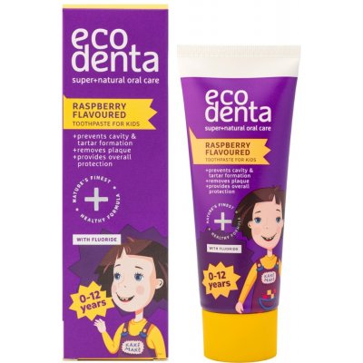 Ecodenta Kake-Make malinová dětská pasta od 3let 75 ml – Hledejceny.cz