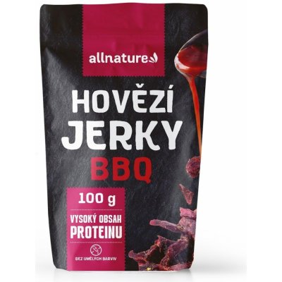 Allnature Beef BBQ Jerky 100 g – Zboží Dáma