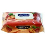 Fresh Air vlhčené ubrousky 100 ks klip Jahoda – Hledejceny.cz