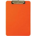 Maul A4 s klipem psací podložka oranžová – Hledejceny.cz