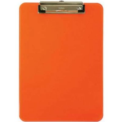 Maul A4 s klipem psací podložka oranžová – Hledejceny.cz