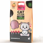 Bubu Pets Tofu biologicky rozložitelné stelivo pro kočky broskev 6 l – Sleviste.cz