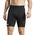 adidas ADIZERO ESSENTIALS SHORT TIGHTS Černá Bílá – Zboží Dáma