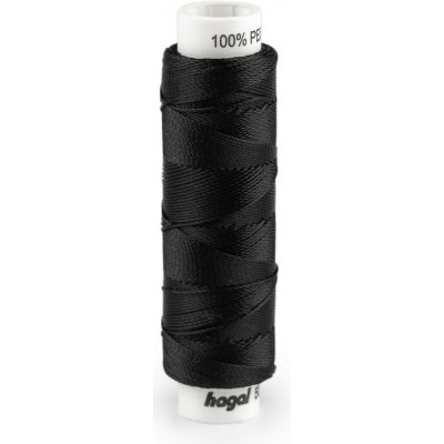 Obuvnické nitě Ultrapoly 30, návin 50 m Varianta: 999 černá, Balení: 1 ks – Hledejceny.cz