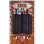 Cuba Blue EDT Blue 35 ml + EDT Yellow 35 ml + EDT Red 35 ml + EDT Orange 35 ml dárková sada – Hledejceny.cz