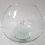 Skleněná váza z recyklovaného skla 11x20 cm – Hledejceny.cz