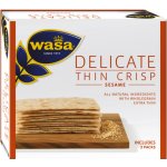 Wasa Delicate Crisp sesame & sea salt 190 g – Sleviste.cz
