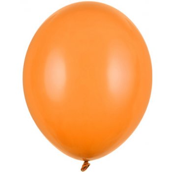 PartyDeco Balónek oranžový pastelový 27 cm oranžové nafukovací pastelové balónky na svatbu party oslavy