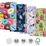 JUNIOR Kniha záznamová linkovaná A5 96 listů – Zboží Dáma