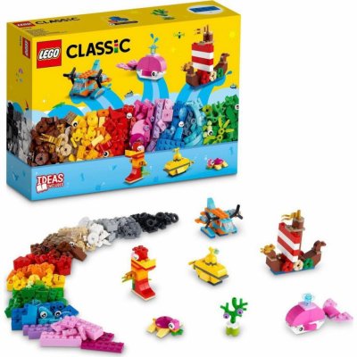 LEGO® Classic 11018 Kreativní zábava v oceánu – Hledejceny.cz