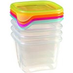 Curver Sada dóz Fresh&Go 4x 0,45 l – Zboží Mobilmania