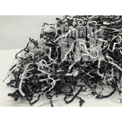 CrinklePAK mix černobílá papírová výplň do krabic Hmotnost balení: 10kg – Hledejceny.cz