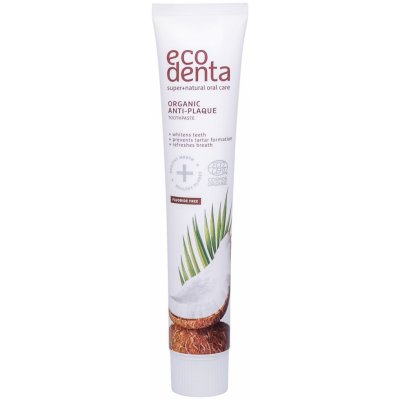 Ecodenta Organic Anti-Plaque proti tvorbě plaku 75 ml – Hledejceny.cz