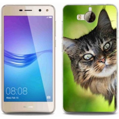 Pouzdro mmCase Gelové Huawei Y6 2017 - kočka 3