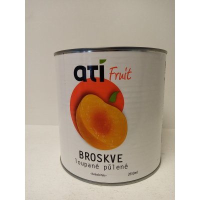 ATI Fruit Broskve loupané půlené 2650 ml – Sleviste.cz