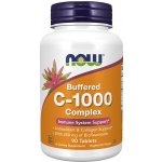 NOW Foods NOW Pufrovaný Vitamin C-1000 Komplex s 250 mg bioflavonoidů 90 tablet – Hledejceny.cz
