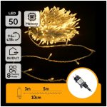 Aigostar B.V. Aigostar LED Venkovní vánoční řetěz 50xLED 8 funkcí 8m IP44 teplá bílá AI1375 – Hledejceny.cz