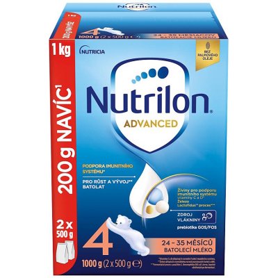 Nutrilon 4 Advanced 1000 g 1000 g – Zboží Mobilmania