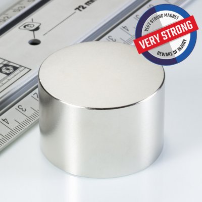 Magsy Neodymový magnet válec pr.45x30 N 80 °C, VMM8-N45 – Hledejceny.cz