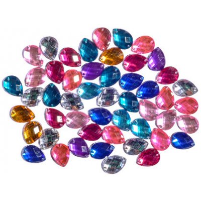 Dekorační kamínky, mix barev, 50ks – Sleviste.cz