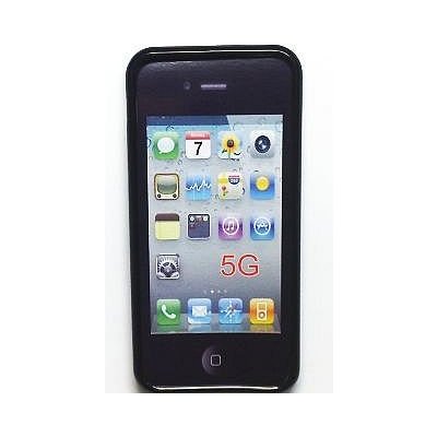 Pouzdro Aligator Gelové silikonové a folie iPhone 5s černé – Zboží Mobilmania