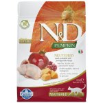 Farmina N&D GF Cat Neutered Pumpkin Quail&Pomegranate 0,3 kg – Hledejceny.cz