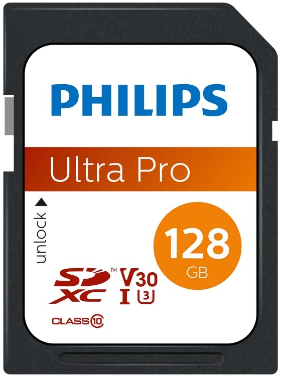 Philips SDXC UHS-I U3 128 GB M12SD65B/00-512402