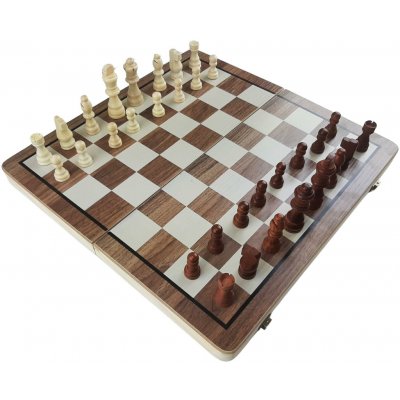 MASTER Šachy magnetické dřevěné - 39 × 39 cm – Zboží Živě