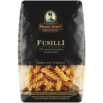 Franz Josef Kaiser Těstoviny Fusilli vřetena 0,5 kg – Zboží Dáma