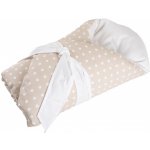 JAN peří Péřová zavinovačka Dráček puntík béžový – Hledejceny.cz