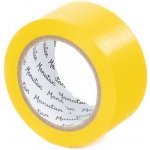 Vyznačovací páska na podlahy Manutan, šířka 50 mm, žlutá – Sleviste.cz