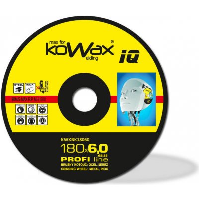 Kowax Brusný kotouč 180 x 6,0 mm KWXBK18060