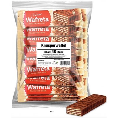 Tise Vincinni Wafreta Křupavá oplatka s kakaovou polevou 48 x 30 g – Zbozi.Blesk.cz