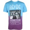 Pánské Tričko tričko metal AMPLIFIED AC-DC HIGHWAY TO BLUE TO PURPLE černá