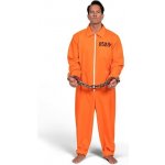 Strašidelné výtvory kombinéza vězeň oranžový – Hledejceny.cz