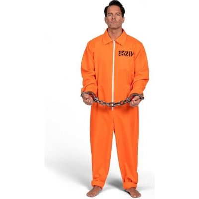 Strašidelné výtvory kombinéza vězeň oranžový – Hledejceny.cz