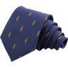 Kravata Modrá kravata Mrkev