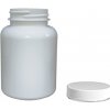 Lékovky Pilulka Plastová lahvička, lékovka bílá s bílým uzávěrem 300 ml