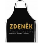 IMPAR Zástěra Mužská jména Gold Zdeněk – Hledejceny.cz