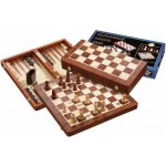 PHILOS Šachy+dáma+Backgammon set velký – Zboží Mobilmania