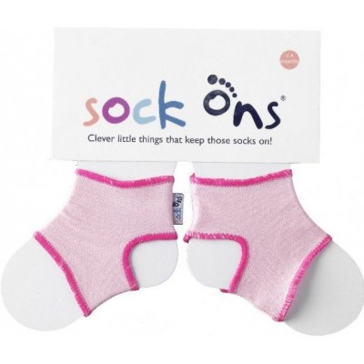 Sock Ons Držáky na ponožky Classic Baby Pink – Hledejceny.cz