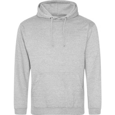 Just Hoods mikina College šedý melír – Hledejceny.cz