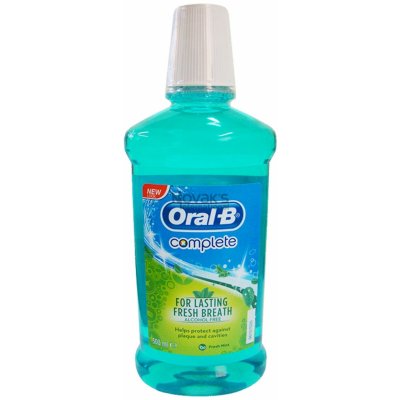 Oral-B ústní voda Fresh Mint 500 ml – Zbozi.Blesk.cz