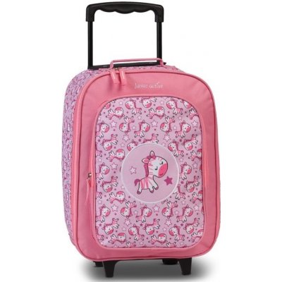 Fabrizio Dětský kufr Zebra 20672-2120 růžová 20 L – Zboží Mobilmania