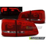 Zadní světla VW Touran 08.10+ - červené/krystal LED | Zboží Auto