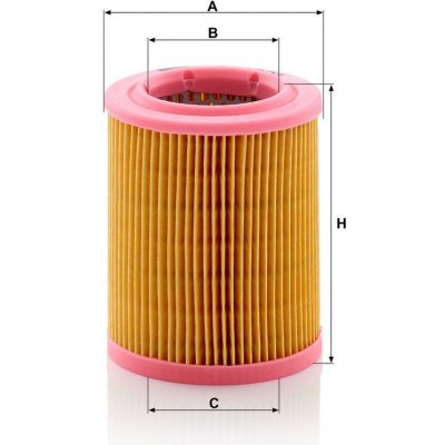 MANN-FILTER Vzduchový filtr MANN C1024 (MF C1024) – Hledejceny.cz